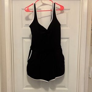 Stylish Black and White Kids One Piece